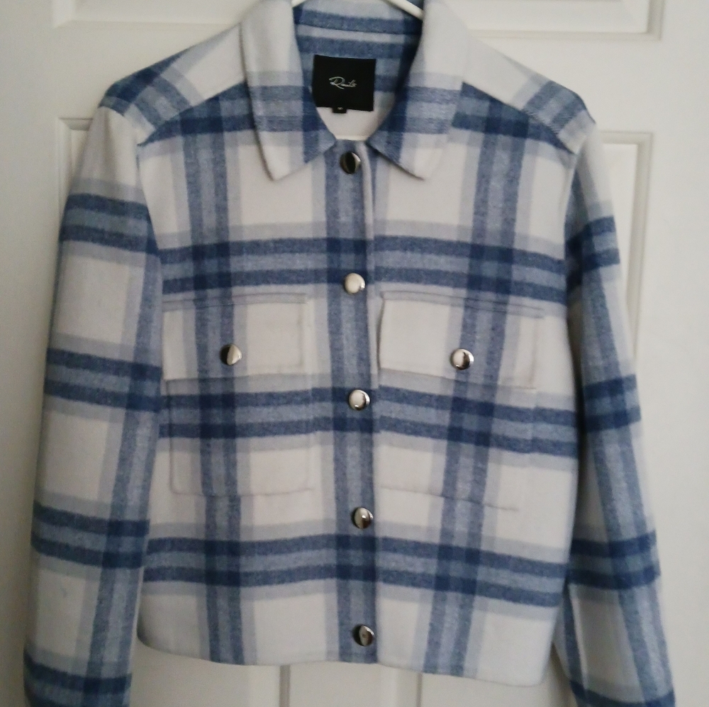 Womens Rail Jacket Ivory Bay Medium
